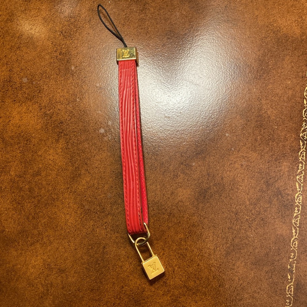 Louis Vuitton Red Phone / Bag Charm